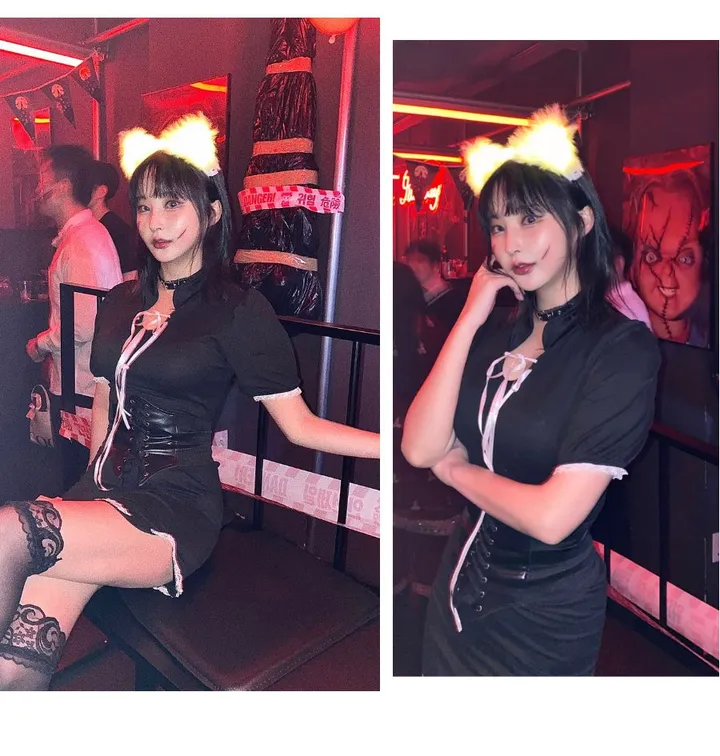 주폭 [초커+목줄세트]키치 하트,포켓걸,실버벨 초커 남자친구 이벤트남친선물 이벤트소품 코스프레소품 목줄초커 초커세트 상세 이미지 57