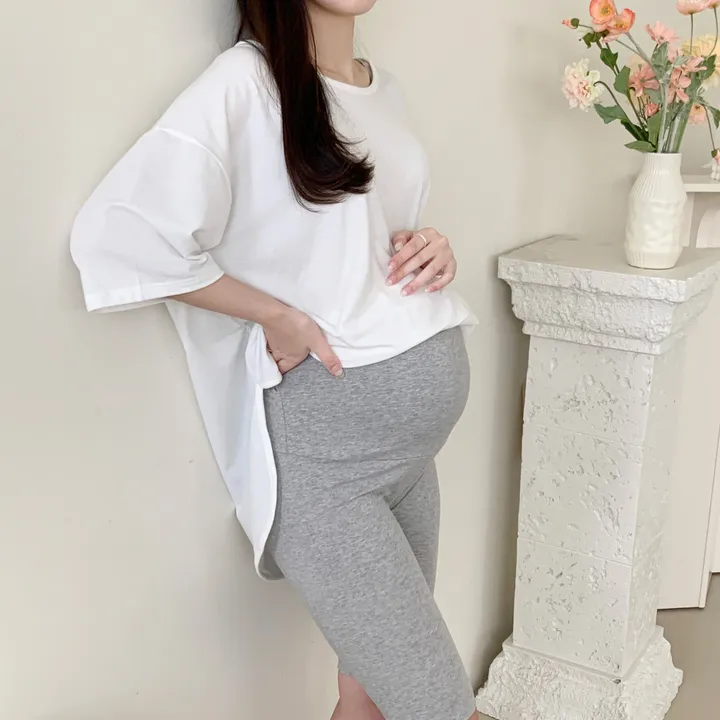 국내제작 5부 임산부레깅스 면 40수 상세 이미지 47