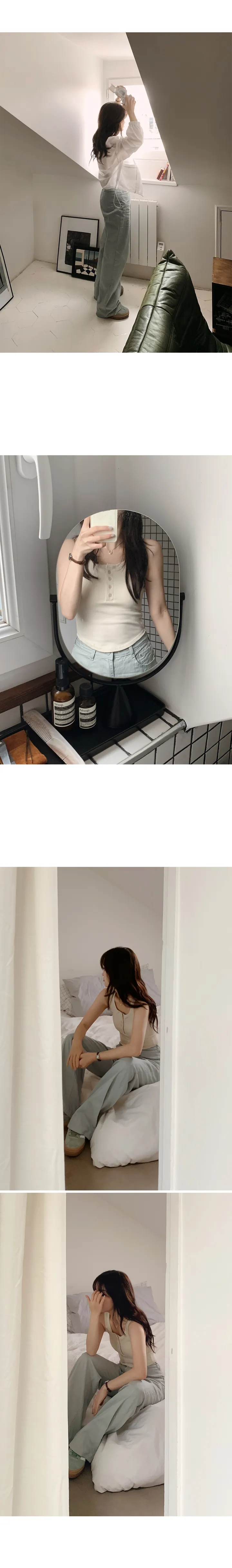 [👀허리밴딩/후들팬츠] 투데이 에어썸머 와이드팬츠 (+기본/롱ver) - 4 size (SLOWMADE/자체제작/봄팬츠/여름팬츠/바지/세미와이드/편안함/데일리) 상세 이미지 69