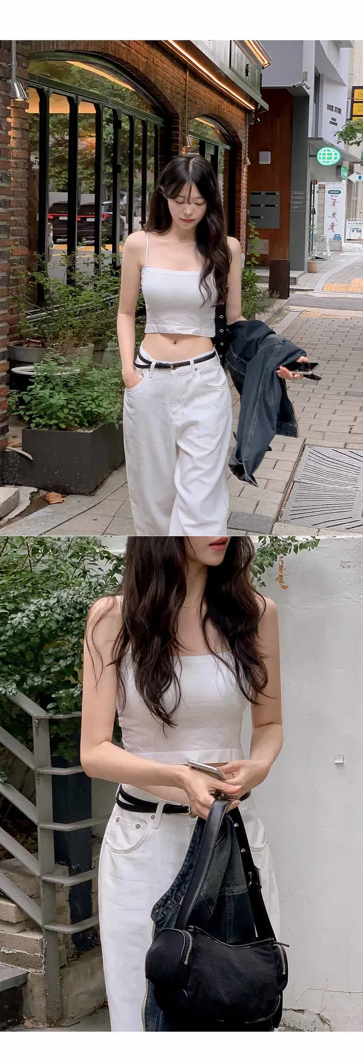 [봄옷][얼리스프링]스프링 모노 워싱 크롭 데님 자켓(2color) 상세 이미지 18