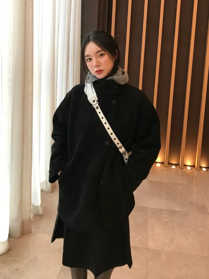 [하객룩💖] 스웨이드 무스탕 하프코트 (2c) 상세 이미지 30