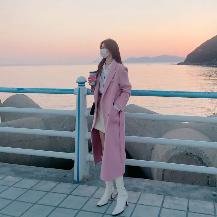 🚀아이오늘출발 [2025재진행/주문폭주] 온앤업 더블 벨트 캐시미어 앙고라 핸드메이드 롱 코트 상세 이미지 31