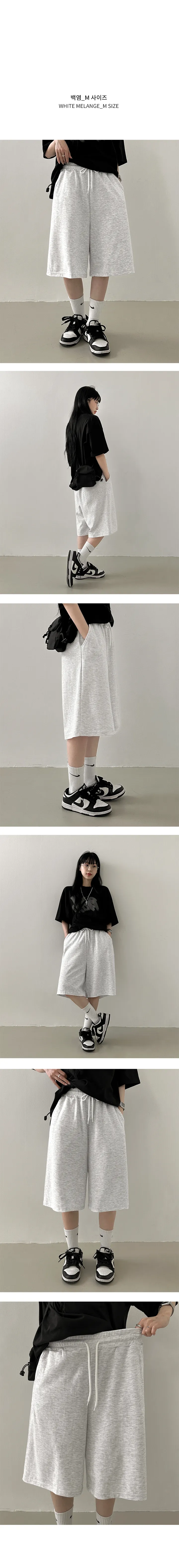 1+1할인[M-XL까지/버뮤다] 여름필수템, 벌룬 와이드 반바지 상세 이미지 6