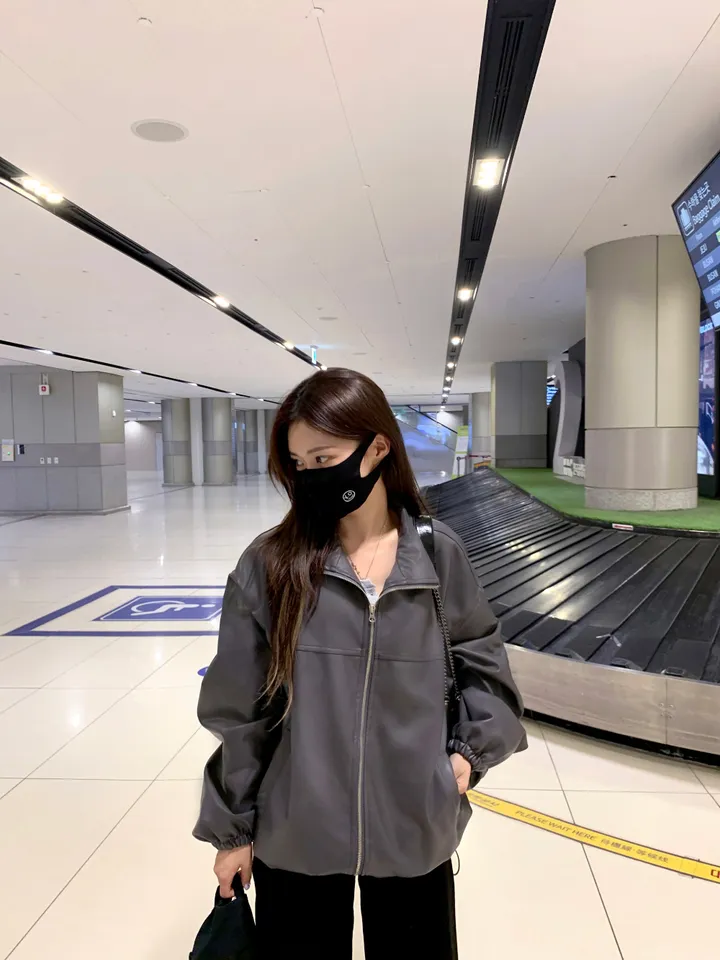 [주문폭주/MADE] 남녀공용 로제 오버핏 레더자켓 상세 이미지 39