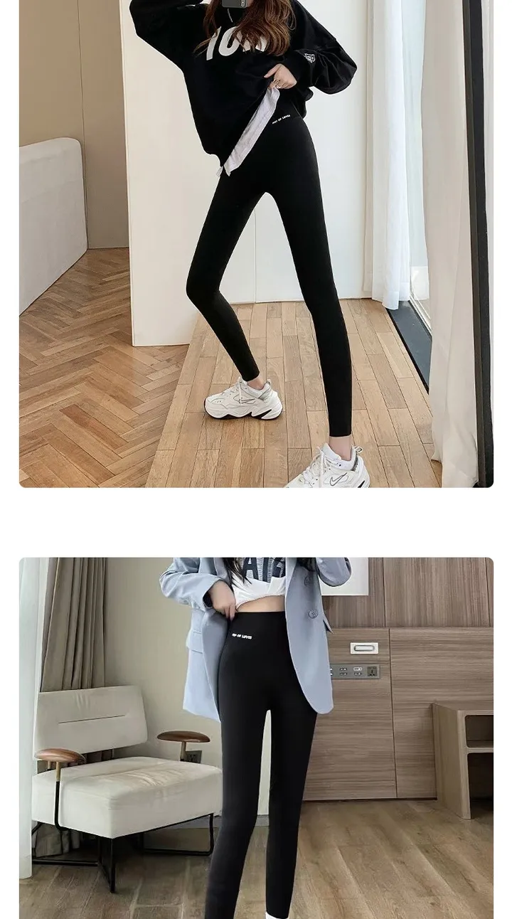 아모르주 더데일리 9부 레깅스 2장세트 여자 요가 요가복 헬스 빅사이즈 운동 바지 상세 이미지 16