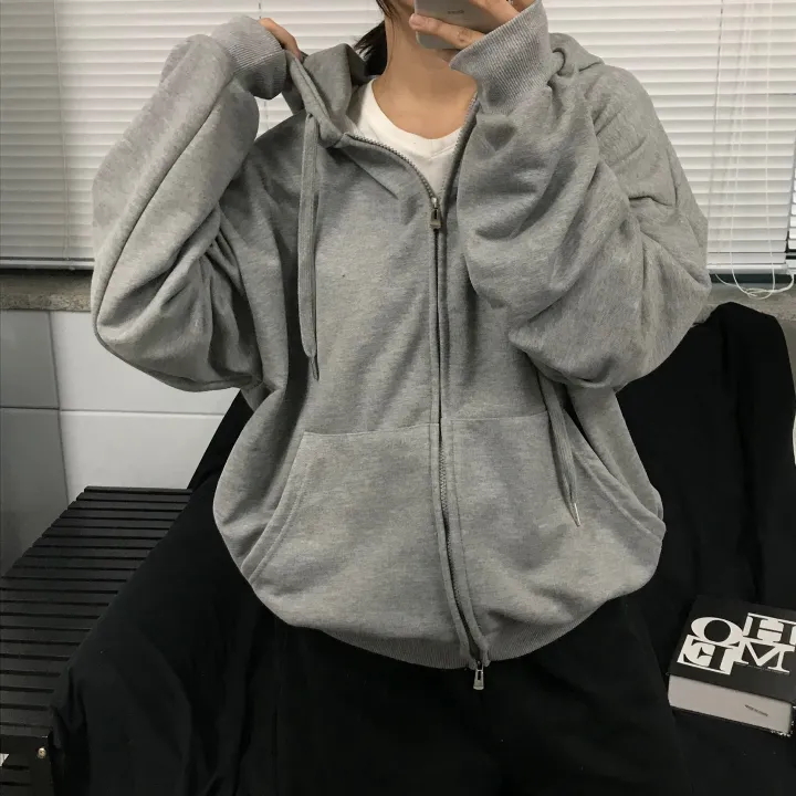 (1+1/교복템)당일출고🚛Avocado basic over two way zip- up - 7color 상세 이미지 20