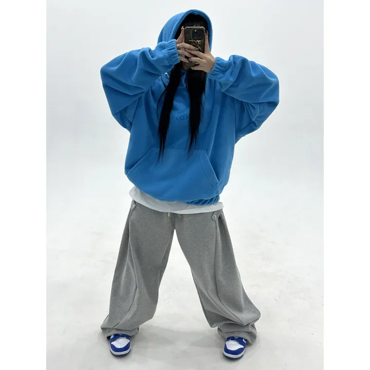 기모선택❤️[UNISEX/소장추천!/6color!]데이유 비죠 스냅 버튼 포인트 루즈 와이드 벌룬 트레이닝 팬츠(3-5일 여유주문) 상세 이미지 82