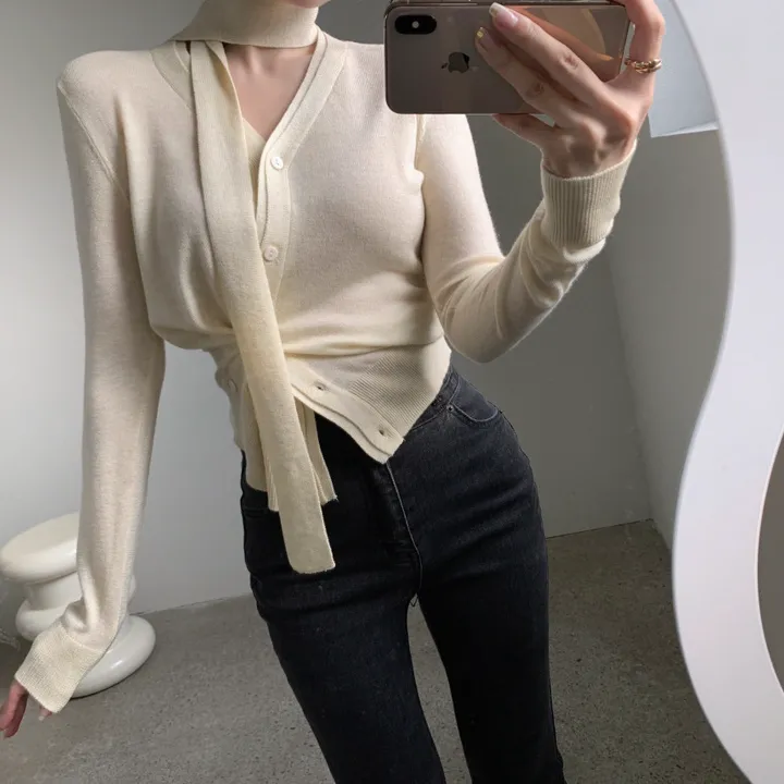 타이SET 랩 가디건 상세 이미지 4