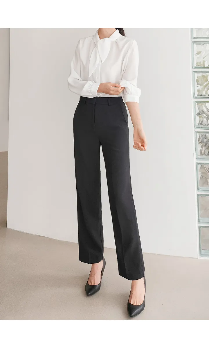 [2만장판매 가성비 바지정장세트] 44~100(XS~3XL) 면접복장 유니폼 발표의상 블랙 상세 이미지 32