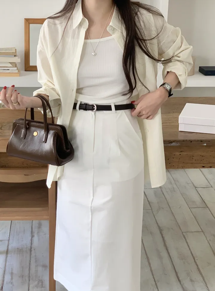 [주문폭주/당일출고] 루즈핏 파스텔 코튼 셔츠 남방 5col 봄셔츠 여름셔츠 가을셔츠 상세 이미지 42