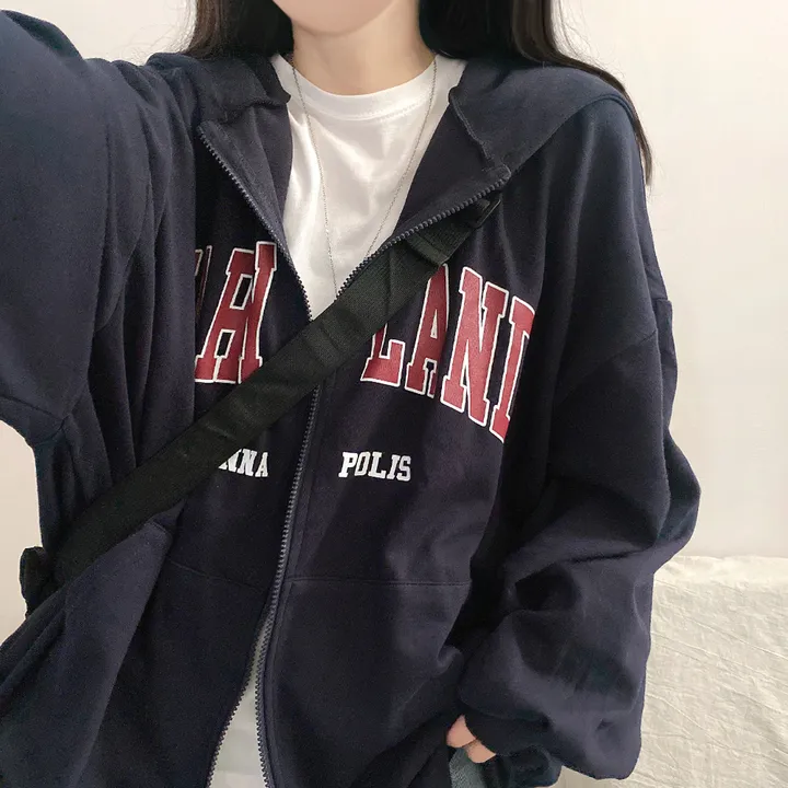 간절기*[넉넉/박시핏] 메리가을 박시 후드집업 4color 상세 이미지 13