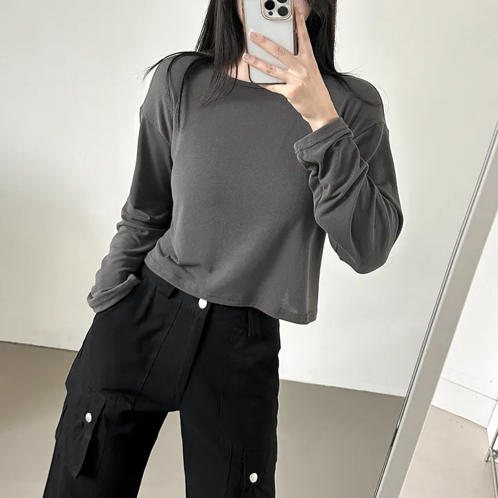 [당출🚀숏/롱ver] 절개라인 카고 롱 일자핏 와이드 면팬츠 4color 상세 이미지 61