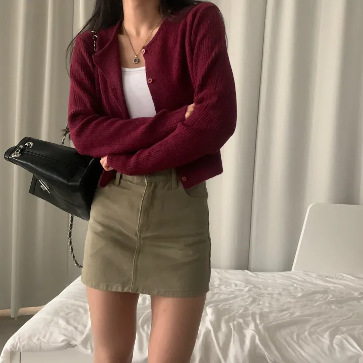 [만족도100%/캐시울🤍] 뮤어 데일리 라운드넥 니트 가디건 - 5color 상세 이미지 18