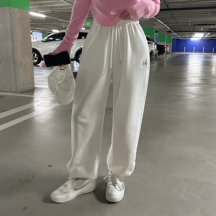 [8color/MADE] 하이퀄리티 웨하스 탄탄 와이드 조거팬츠 봄트레이닝 상세 이미지 6