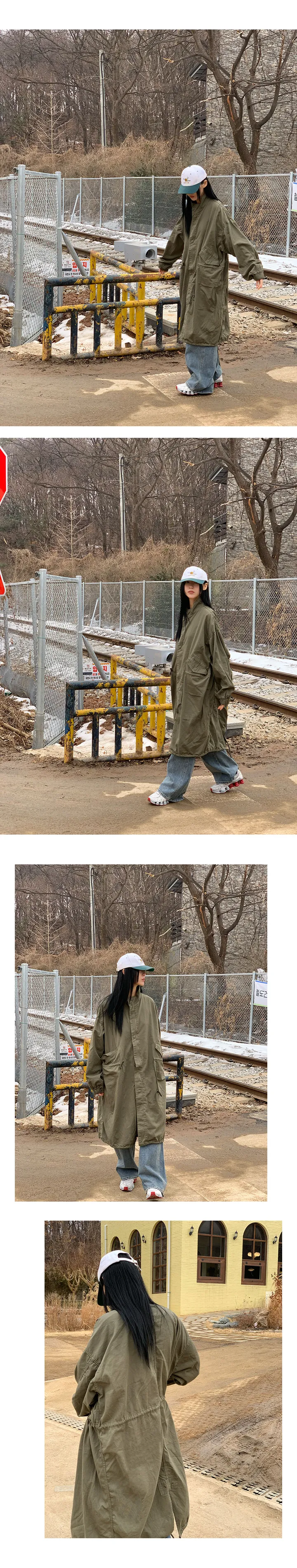 [바로출발/최저가🤍] 피쉬테일 롱 야상 (4color) 상세 이미지 2