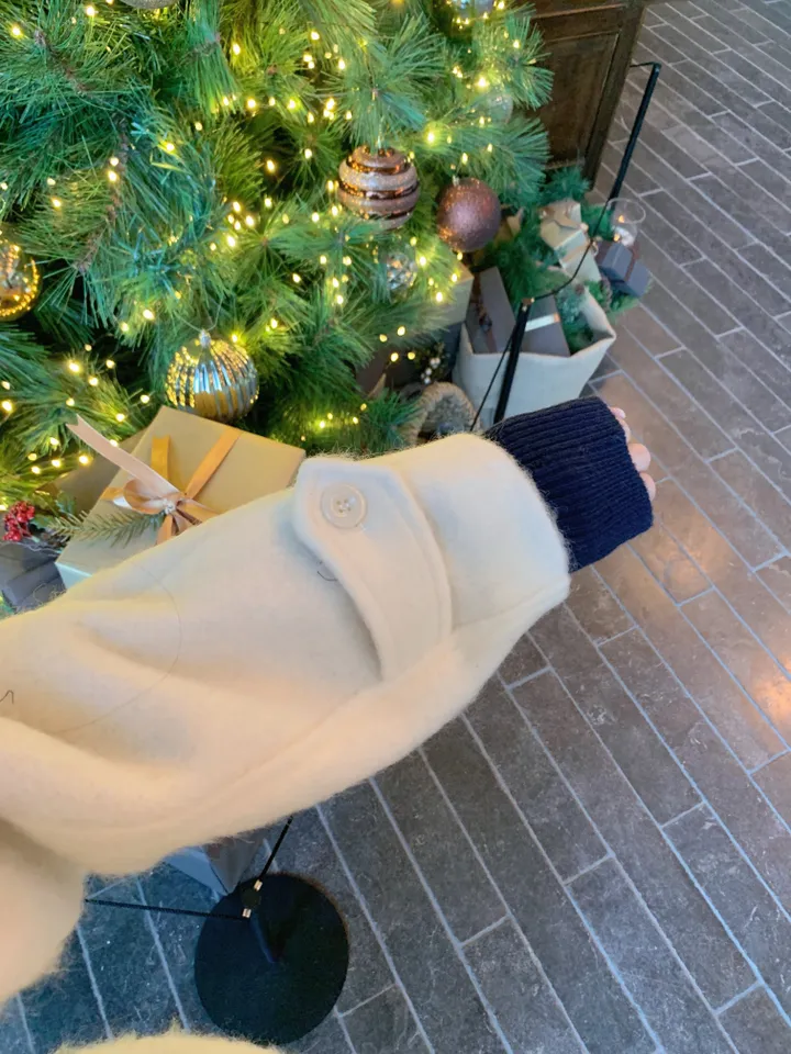 [ 인스타폭주/ wool 60% ] 헤이즐 하이넥 하프 울 누빔 코트 상세 이미지 33