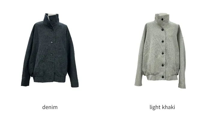fancy high neck jacket ; 2color 하이넥, 봄자켓, 숏자켓, 하프자켓 상세 이미지 29