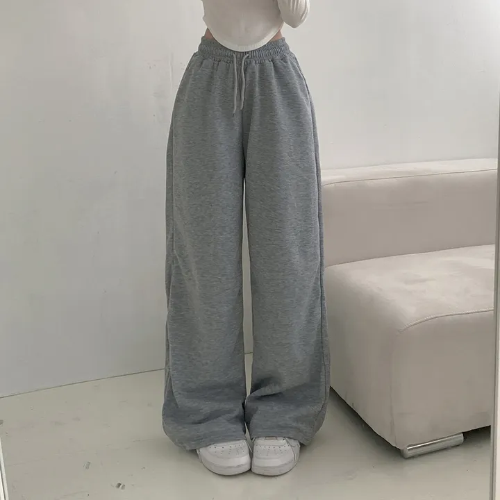 묶음할인💌[숏&롱/L사이즈까지ෆ/데일리팬츠]오엔 와이드핏 롱 트레이닝 밴딩 팬츠 3colors 상세 이미지 34