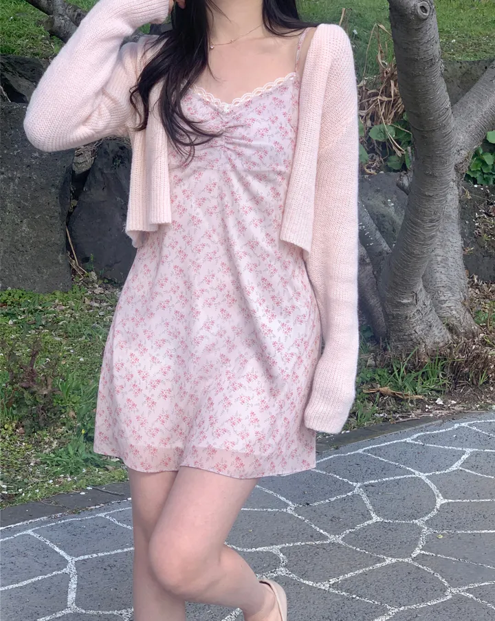 [MADE][봄필수템💕/벚꽃룩/데이트룩🎀] 로제 스프링 하찌 가디건 (7color) 상세 이미지 45