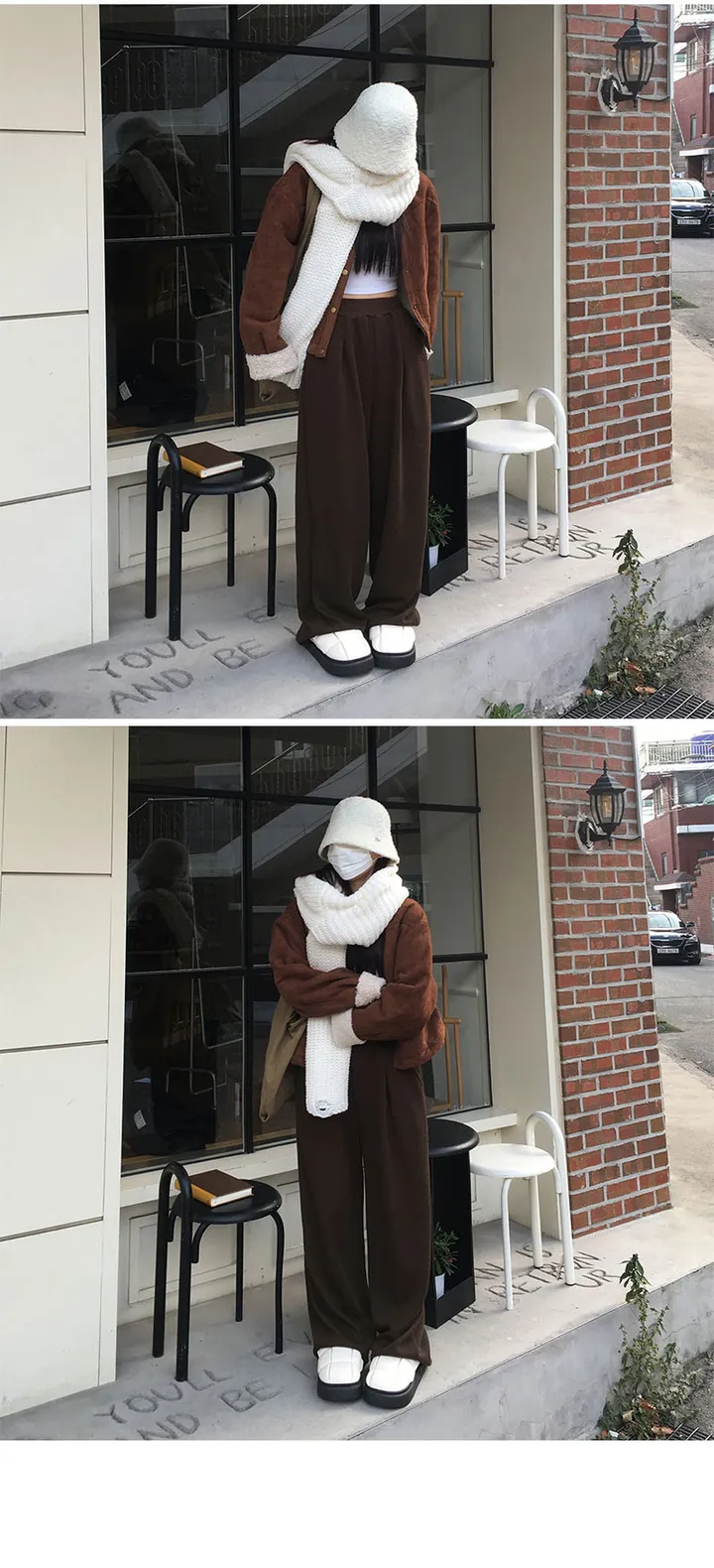 (6color/made)[울35/얼굴소멸핏] 폭닥 뽀글이 벙거지모자 버킷햇 봄 겨울모자 뽀글이모자 방한모자 울버킷햇 울모자 상세 이미지 12