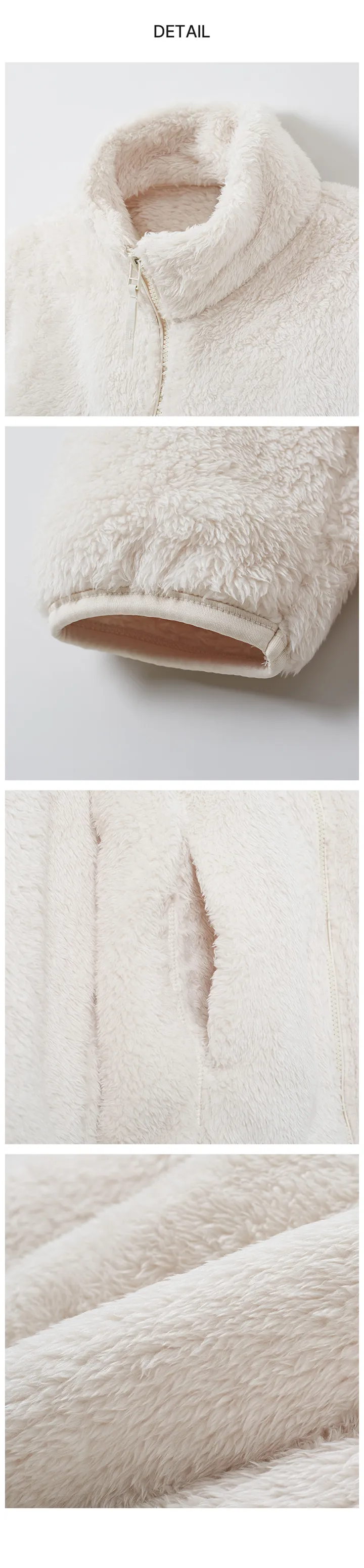 시즌오프💜 스파오 베이직 퍼후리스 집업 10컬러 SPAO 상세 이미지 6