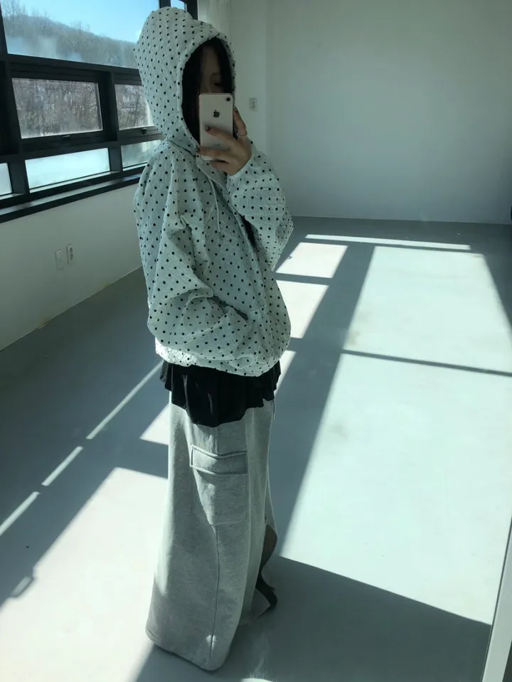 도트후드바람막이 (2color) 상세 이미지 56