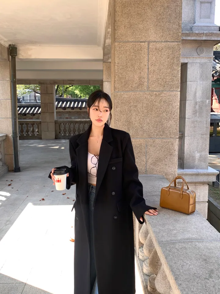 *브랜드퀄[기획/내수] 루비 더블 울 롱코트-2col 상세 이미지 29