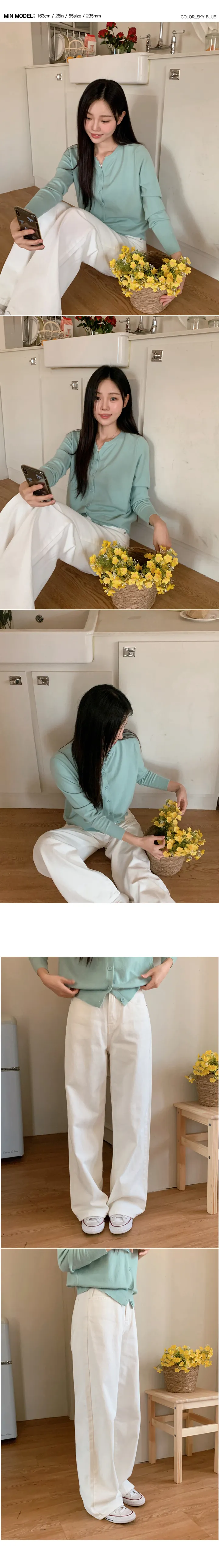 [기획]소프트 어텀 라운드 니트 가디건 (4color) 상세 이미지 5
