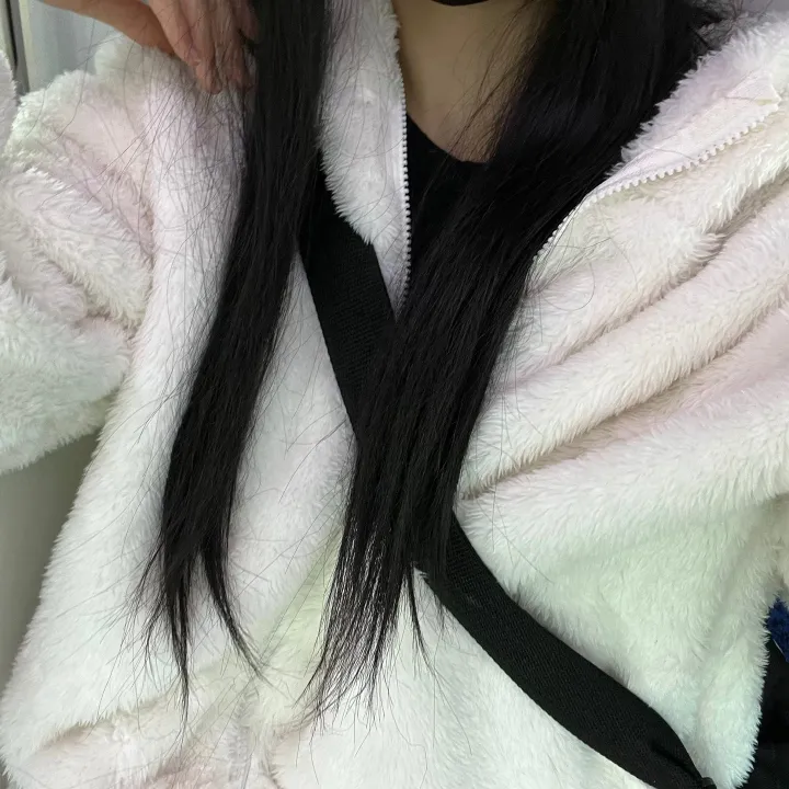 3size 남녀공용 커플룩 양털 후리스 후드집업 2color 상세 이미지 28