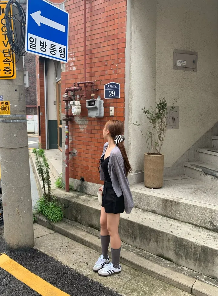 후기보장🔥 [팔뚝살제거핏🔥후기보장] 4계절진행 [여리핏] 콜로이드 보카시 찰랑 가디건 봄 여름 가을 루즈핏 4계절 라운드넥 긴팔 상세 이미지 15