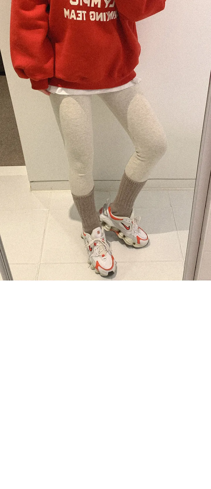 [데일리템/따뜻해요☕]스판 피치 기모 레깅스 (4color) 상세 이미지 75