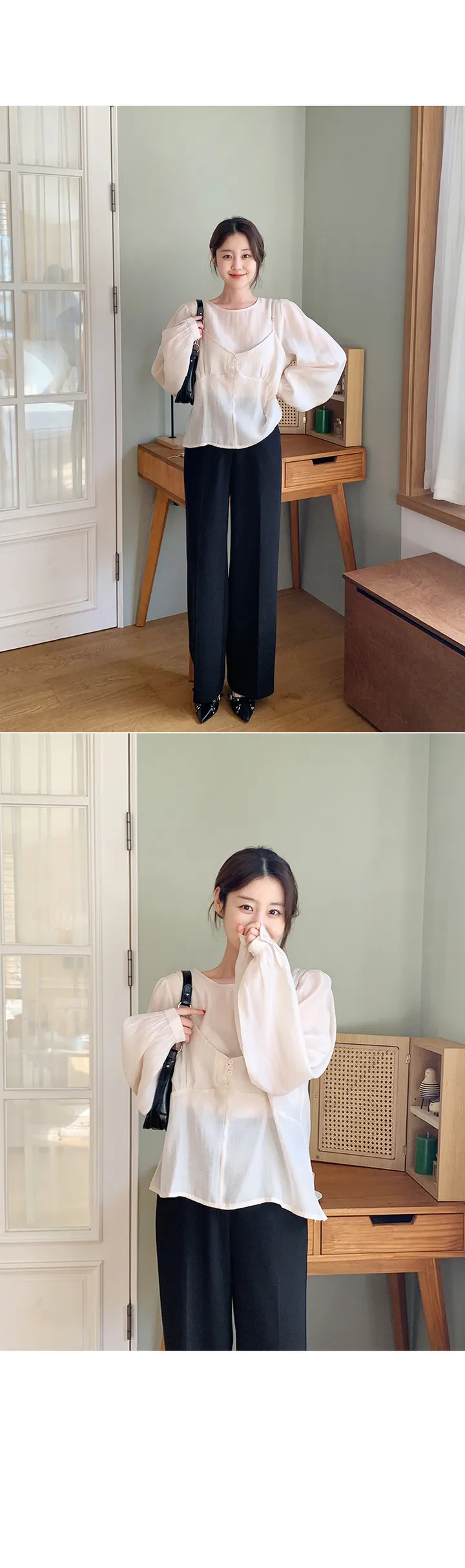 [S~2XL/완전편한,날씬핏와이드♥](기획) 쫀득세미와이드SL 상세 이미지 22