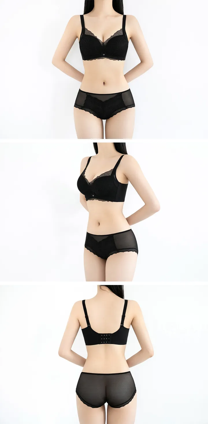 쉿🧞‍♀️옷맵시가 달라지는 비밀🧞‍♀️이끌림 뽕브라+팬티SET 상세 이미지 20