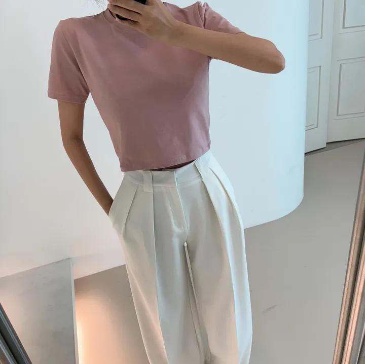 [벨트SET]탄탄 핀턱 와이드 슬랙스 상세 이미지 25