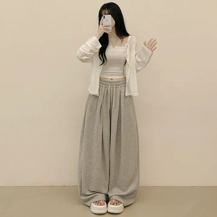 [한여름까지!/넉넉함보장🤍] 린넨 트임 오버핏 여름가디건 살안타템 빅사이즈 상세 이미지 5