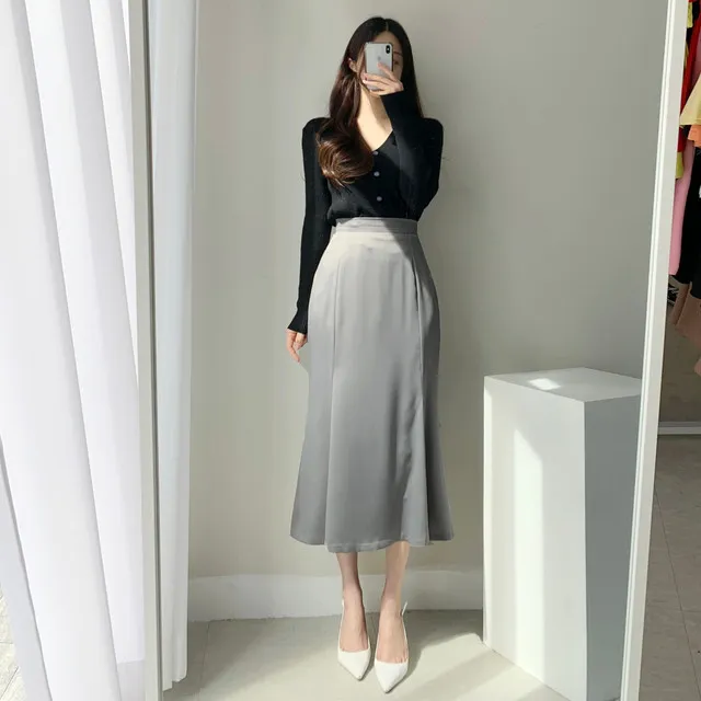 [묶음할인] 소프트 촉감 브이넥 글램핏 골지 가디건 ﻿아이보리 베이지 블랙 연두 소라 핑크 연보라 와인 카키 겨자 에메랄드 개강룩 새내기룩 봄 벚꽃룩 꽃놀이룩 개강여신 상세 이미지 91