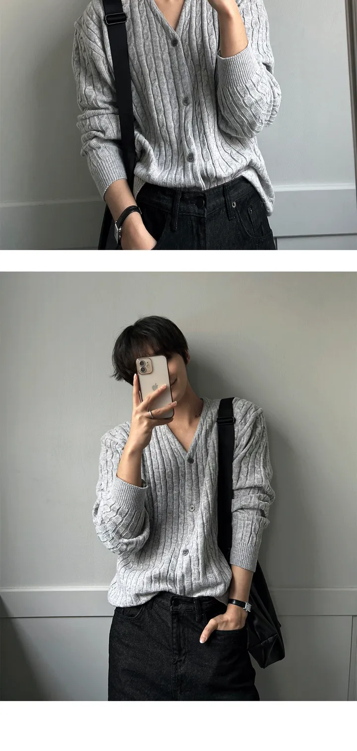 미리봄🌱 [ALL 20%/주문폭주] 로운디테일 케이블 가디건 상세 이미지 49