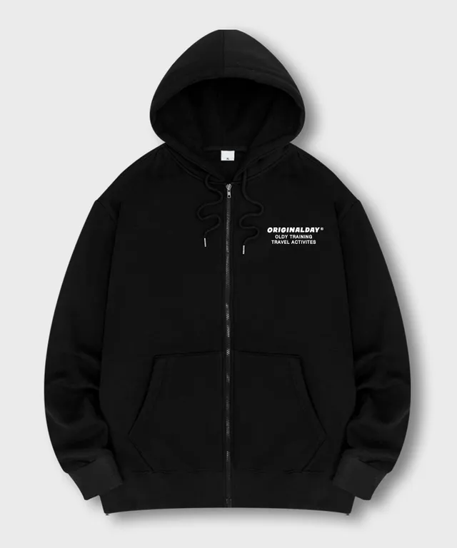 SORANO Basic Logo HOODIE ZIP-UP [3Color] - 4910 | 패션이