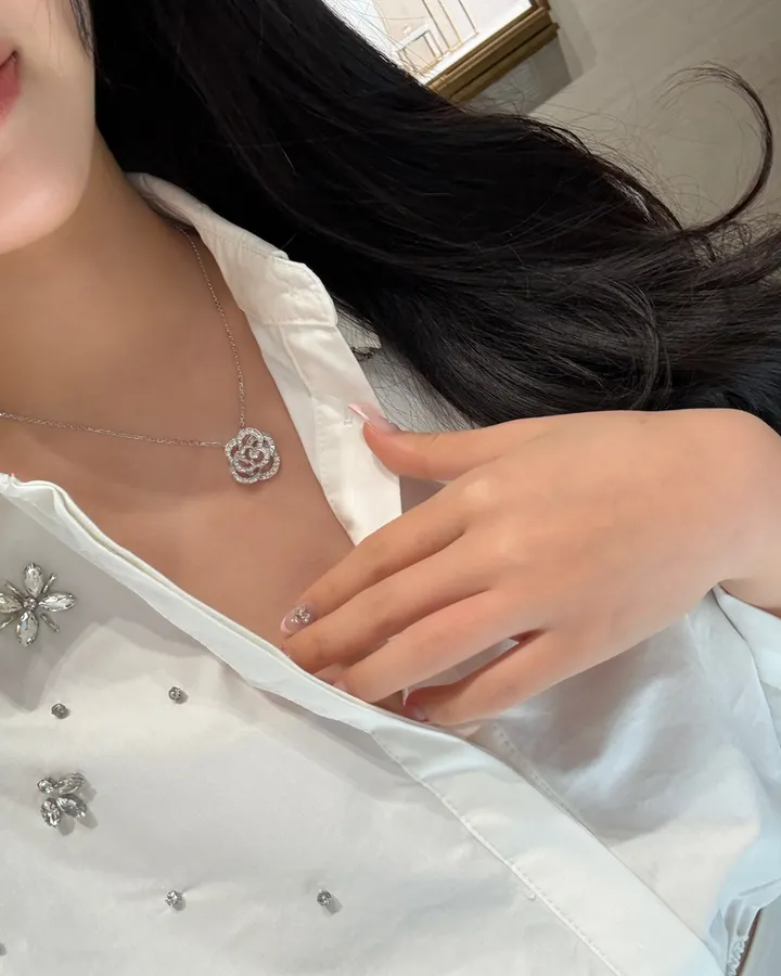 [하이퀄리티] 보석 큐빅 셔츠 스커트 투피스 S,M,L 상세 이미지 20