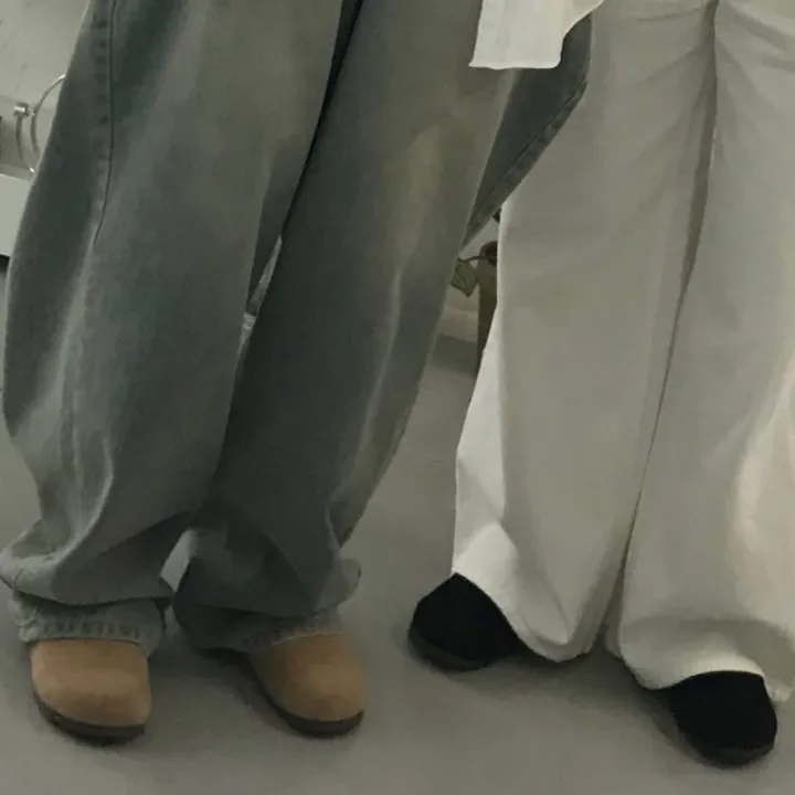 [*new털버전추가/✨누적 3천개 만족도👍🏻색감보장!] *국내제작* 코디 완성시키는 사계절 데일리 봄 여름 신발 라운드토 스웨이드 보스턴 뮬 슬리퍼 블로퍼 (3color) 상세 이미지 17