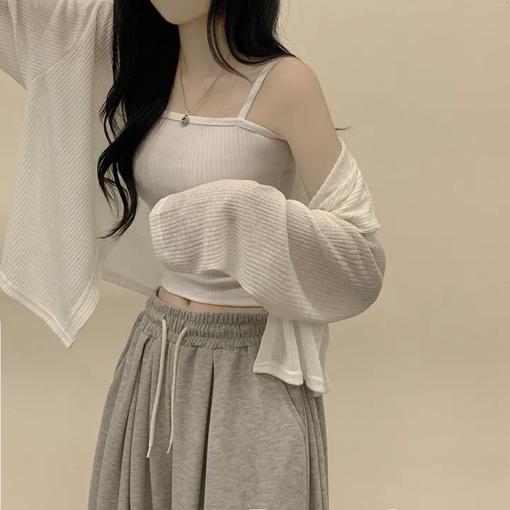 [한여름까지!/넉넉함보장🤍] 린넨 트임 오버핏 여름가디건 살안타템 빅사이즈 상세 이미지 11