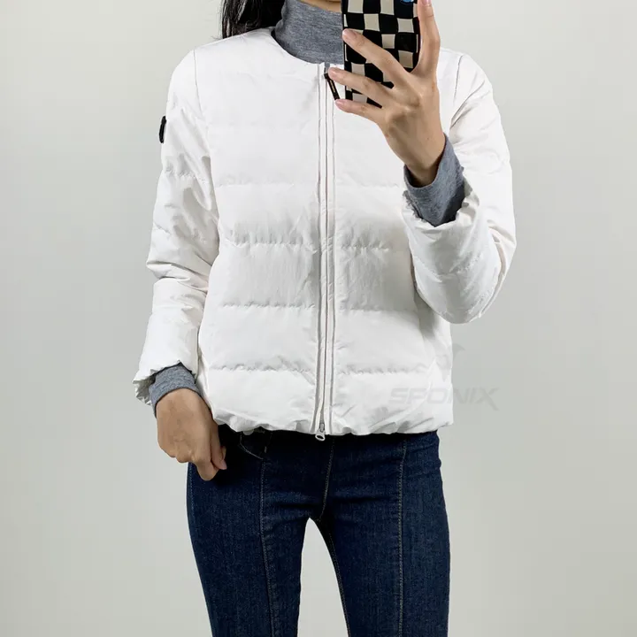 💗2024 신상 할인💗 내셔널지오그래픽 경량 패딩 헤론 여성 겨울 구스 다운 점퍼 사무실 실내 자켓 상세 이미지 9