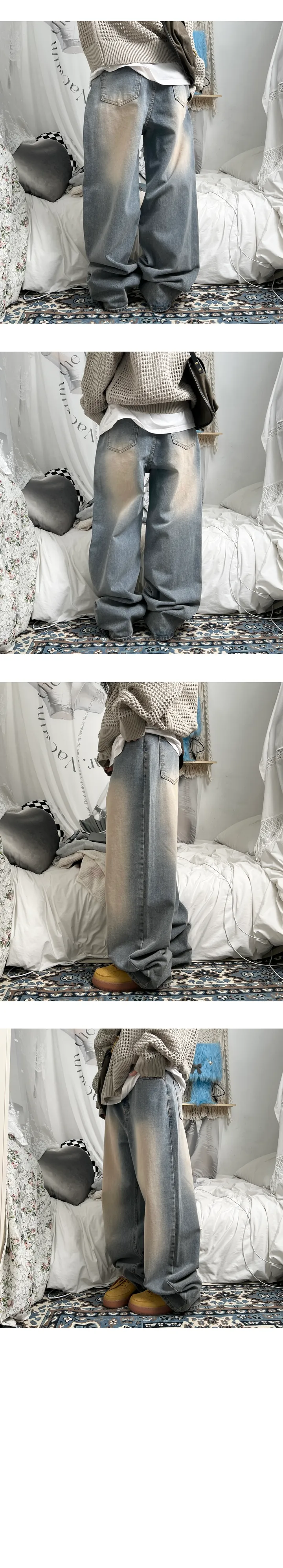 wham sand denim wide pants (2color) 상세 이미지 13
