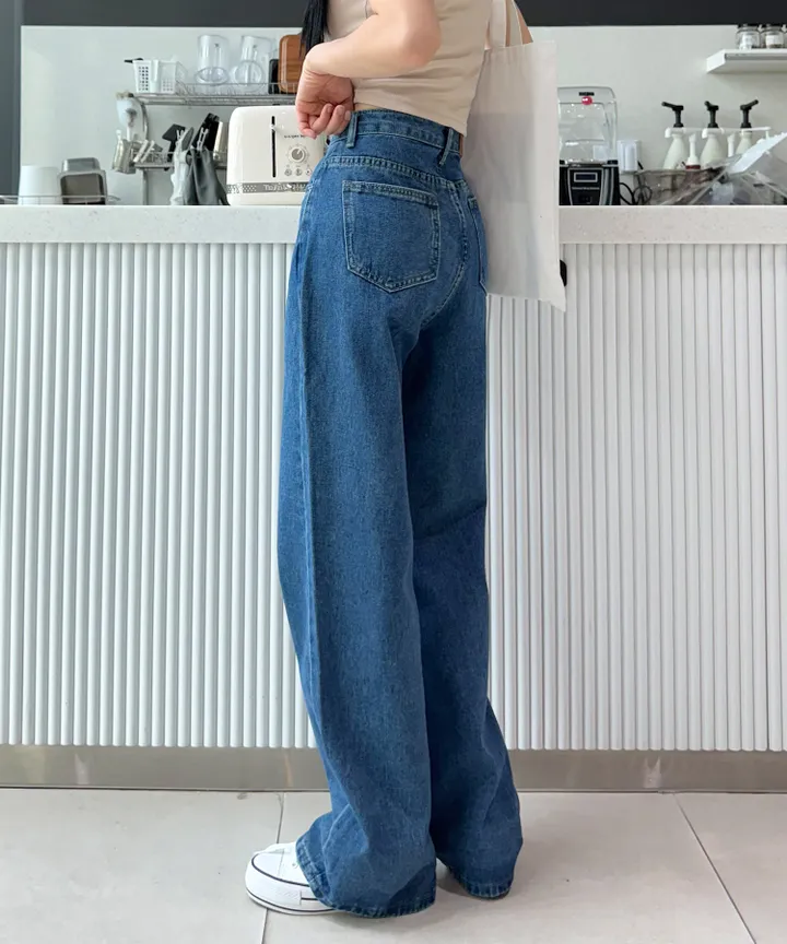 [3단기장/~2XL/6color/핫아이템]노수선와이드기획데님팬츠 상세 이미지 71