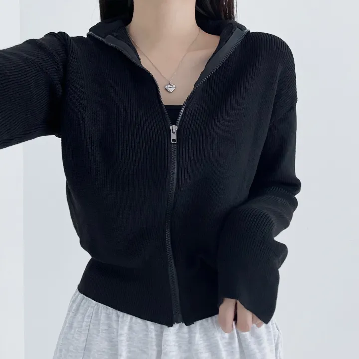[1만장 돌파] half neck knit zip-up! (3col) 상세 이미지 9