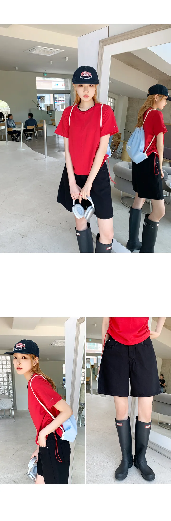[S~2XL/하비강추!A라인반바지♥][M] 오가닉여유핏4.5부코튼팬츠 상세 이미지 30