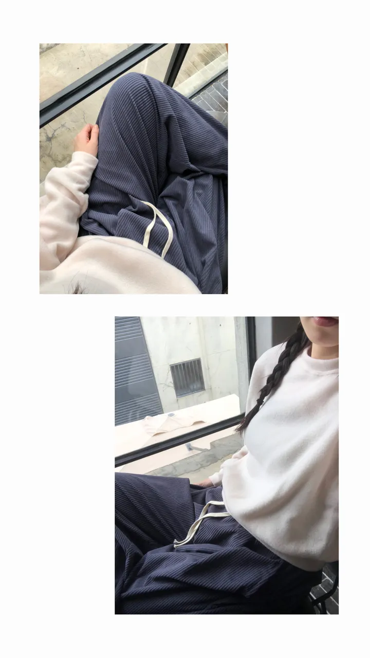 [데일리/*핏보장*] 코듀로이 골덴 핀턱 밴딩 팬츠 - 7colors (맞주름 허리 밴딩 와이드팬츠 롱다리핏 골반보장) 상세 이미지 55