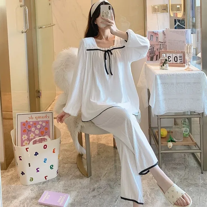 🖤[세일/반팔긴팔]🖤 무조건 9900원 ~ 12900원 잠옷 파자마 상하세트 여름 가을 겨울 봄 파티 선물 긴팔 반팔 긴바지 반바지 상세 이미지 27