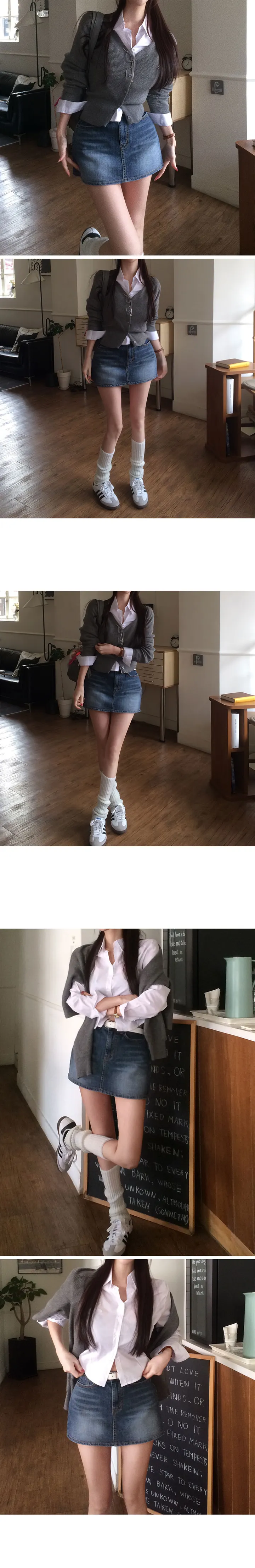 [made/기본필수!/잘록핏] 델리 브이넥 잘록 가디건 봄가디건 하객룩 봄신상 상세 이미지 23