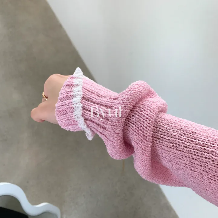 리본자수 투웨이 랩 가디건 상세 이미지 30